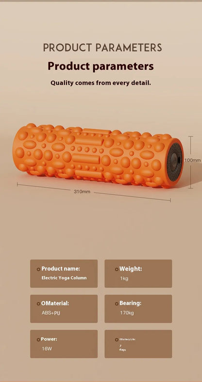 Vibrating Fitness Roller for Muscle Relief